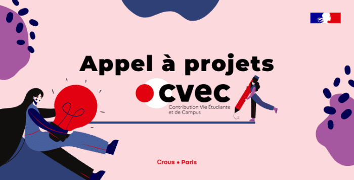 CVEC : À vos projets ! Envoyez vos idées pour la vie de campus 1 CARROUSEL Appel Sa projets 2023 2