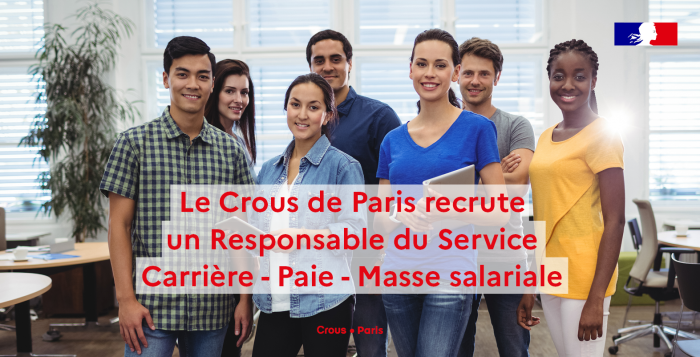 GABARIT CARROUSSEL 755X385 recutement Crous Responsable service carriere paie masse salariale 2022 2