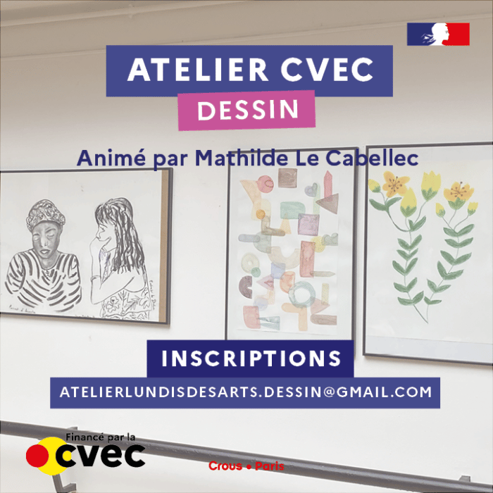 Atelier Dessin 1 INSTA ATELIERS CVEC Thematique5