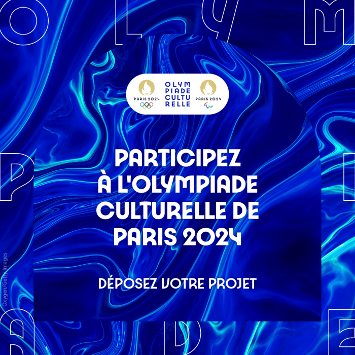 Olympiade culturelle Déposez votre projet ! Crous Paris