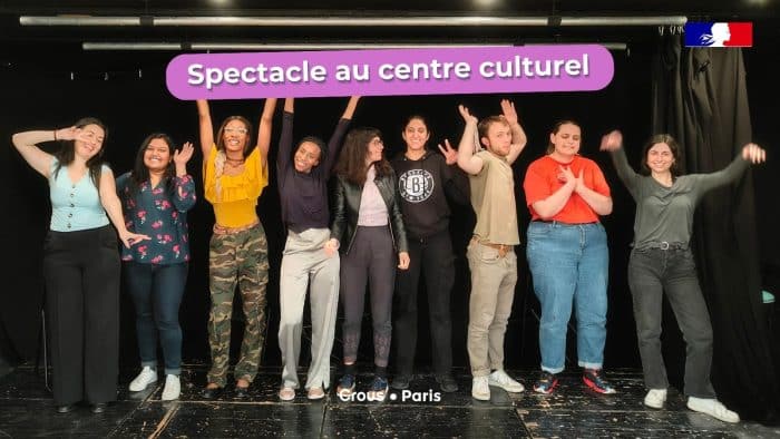 Spectacle de théâtre et court-métrage au centre culturel le 2 juin 1 SPECTACLE Centre culturel