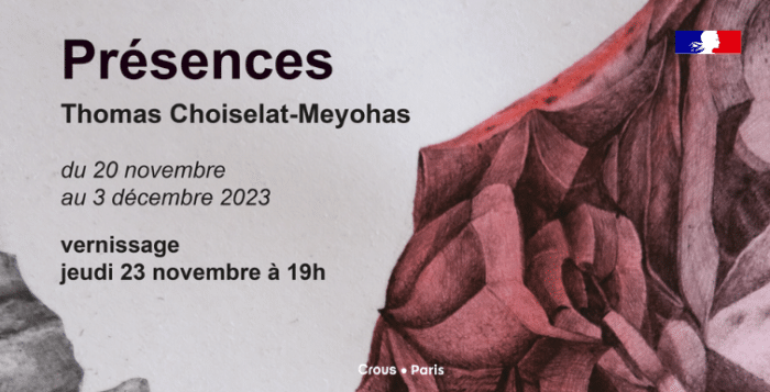 Présences : nouvelle exposition au centre culturel 1 CARROUSEL Expo Thomas choiselat
