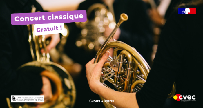 Concert classique gratuit de l'OCUP au centre culturel 1 BANDEAU Site web Musique de chambre OCUP