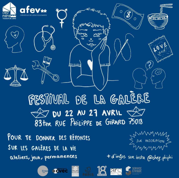 Festival de la Galère, pour donner des réponses sur les galères de la vie : ateliers, jeux, permanences 1 Festival de la Galere Le programme Page 01