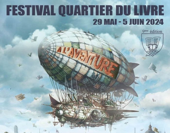 Nos animations pendant le Festival Quartier du livre : mardi 4 juin 1 affiche definitive QDL pour com e1715692627640