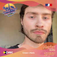 Portrait Marky • Summer Crous Festival Portrait Marky • Summer Crous Festival