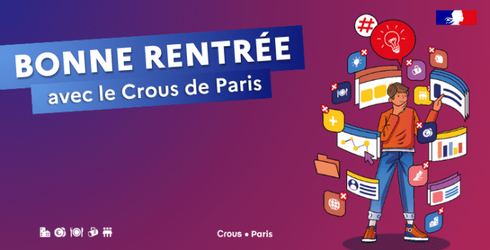 La rentrée avec le Crous ! 1 BANNIERE Rentree 2025 2026