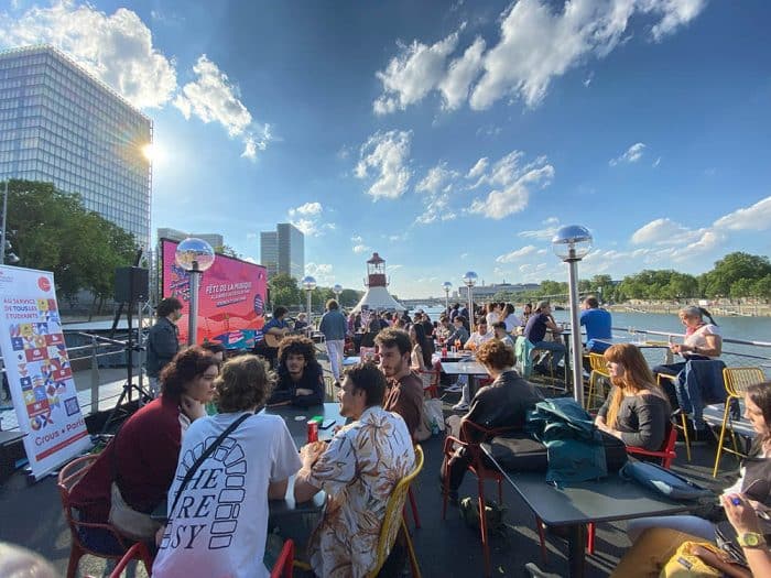 🎉 Retour en images sur le Summer Crous Festival ! 1 fete de la musique barge 2 reduit