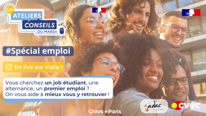 Atelier Conseils du mardi 26 novembre : Spécial emploi 1 Banniere Atelier conseil emploi