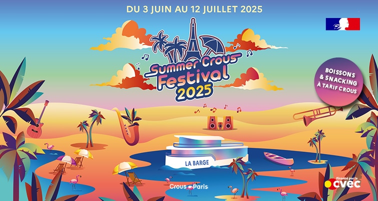 Summer Crous Festival #2 3 BANNIERE SUMMER CROUS FEST 2025