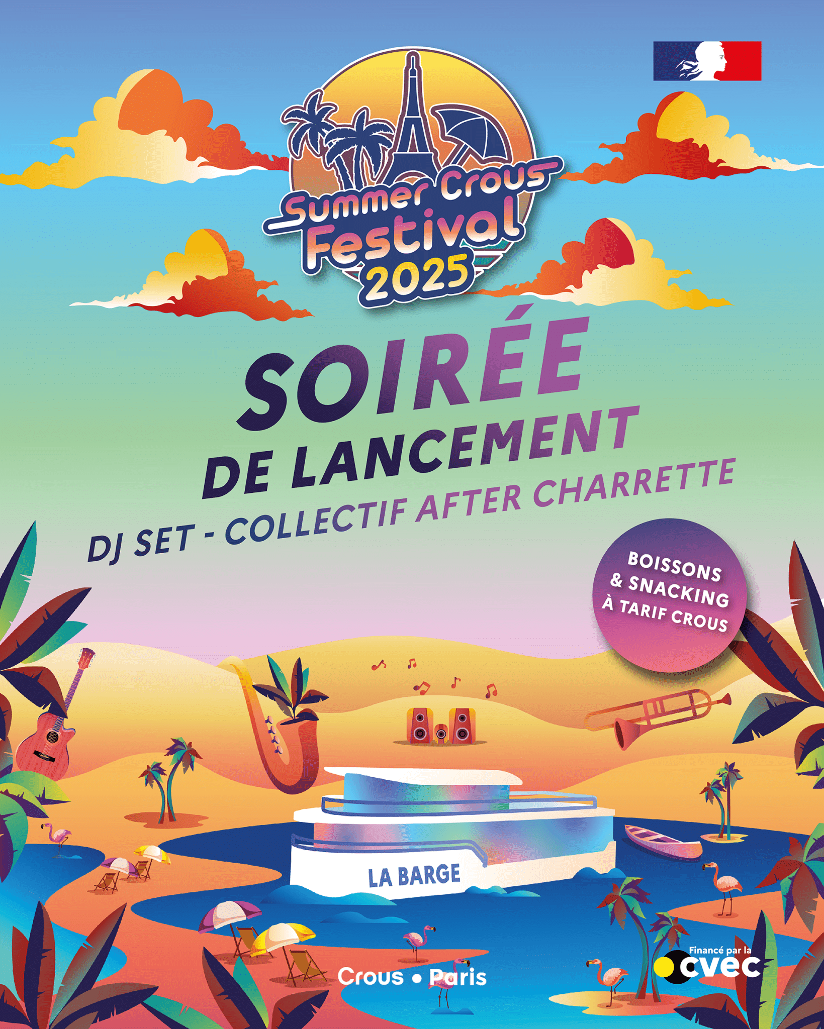 Summer Crous Festival #2 4 INSTA SUMMER CROUS FESTIVAL 2025 SOIREE DE LANCEMENT taille reduite scaled