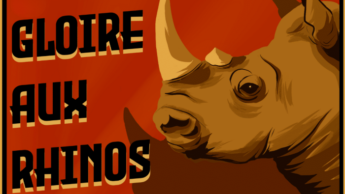 Gloire aux rhinos, pièce de théâtre au centre culturel 1 Gloire aux rhinos piece theatre CC e1750690852421