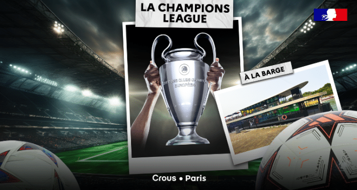 BANNIERE CHAMPIONS LEAGUE