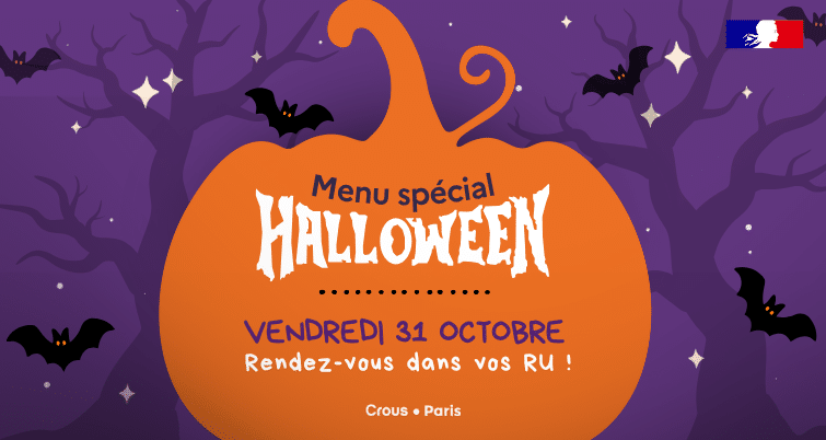 BANNIERE MENU HALLOWEEN