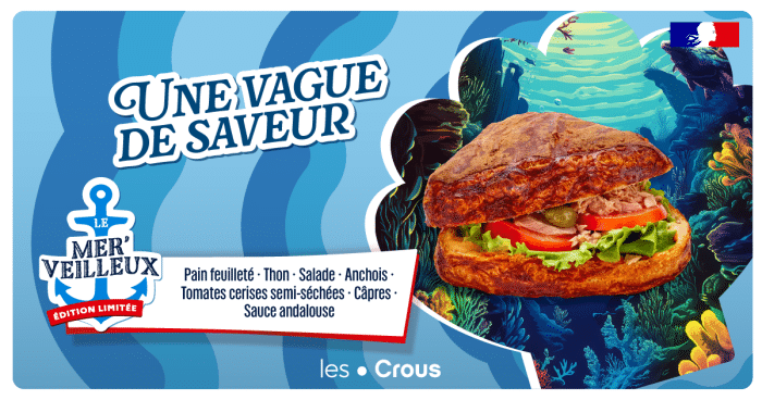 Retrouvez les éditions limitées du mois d'octobre dans vos cafétérias 1 CROUS EDITIONS LIMITEES LE MERVEILLEUX EXE RVB 1200x630