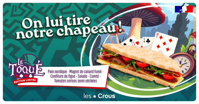On lui tire notre chapeau ! L’édition limitée de novembre débarque dans vos cafétérias : Le Toquée 1 CROUS EDITIONS LIMITEES LE TOQUE EXE RVB 1200x630 1