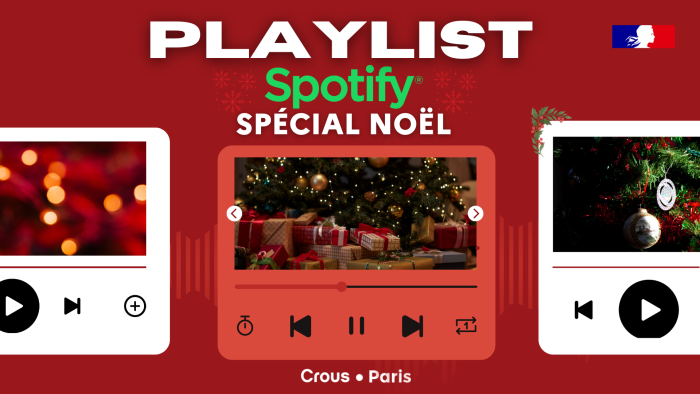 🎄 Créez votre playlist de noël by Crous de Paris 1 Banniere playlist spotify 1
