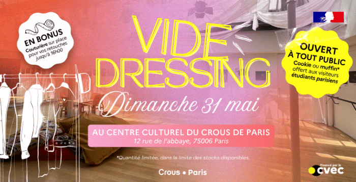 BANNIERE Vide dressing mai 2026