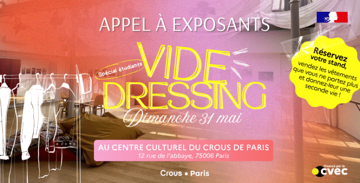 BANNIERE Appel a exposants vide dressing mai