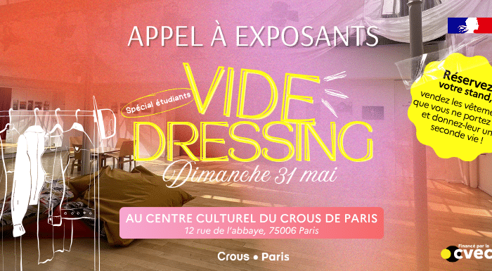 BANNIERE Appel a exposants vide dressing mai