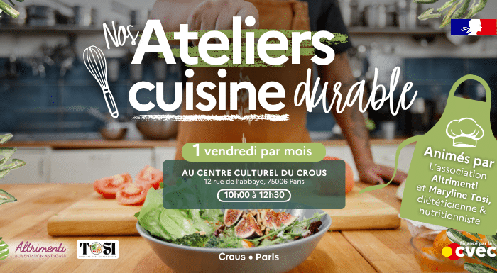 BANNIERE Ateliers cuisine durable Centre culturel