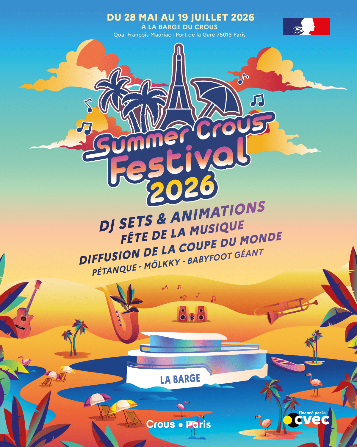 INSTA SUMMER CROUS FESTIVAL 2026 bd 1