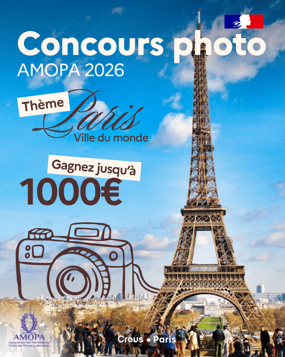 INSTA Concours AMOPA 2026 taille reduit