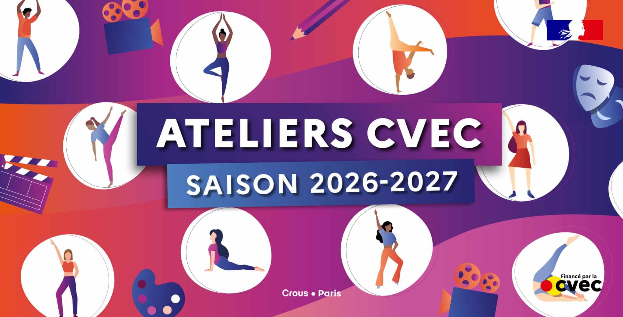 Ateliers CVEC bannière