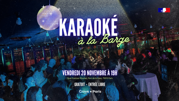 BANNIERE EVENEMENTS KARAOKE 20 nov reduit