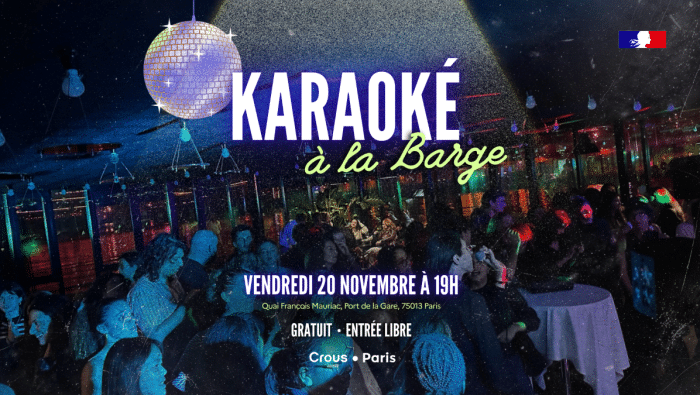BANNIERE EVENEMENTS KARAOKE 20 nov reduit