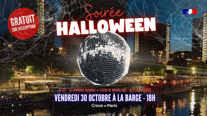BANNIERE SOIREEE HALLOWEEN BARGE reduit
