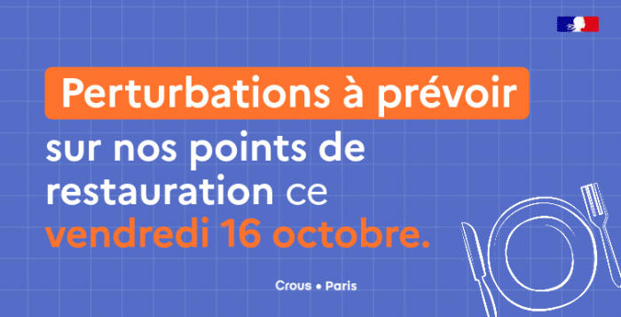 Perturbations a prevoir 16 oct