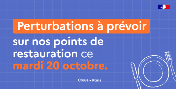 Perturbations a prevoir 20 oct