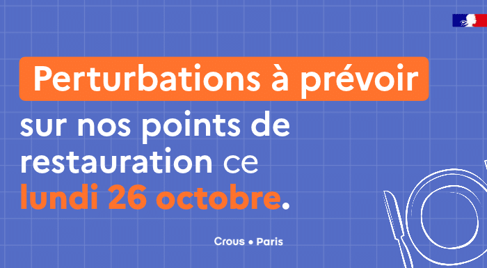 Perturbations a prevoir 26 oct